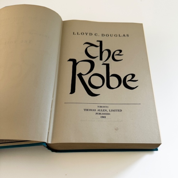 THE ROBE by Lloyd C. Douglas 1943 (Rare) - Picture 4 of 8